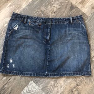 Gap Factory denim mini size 18